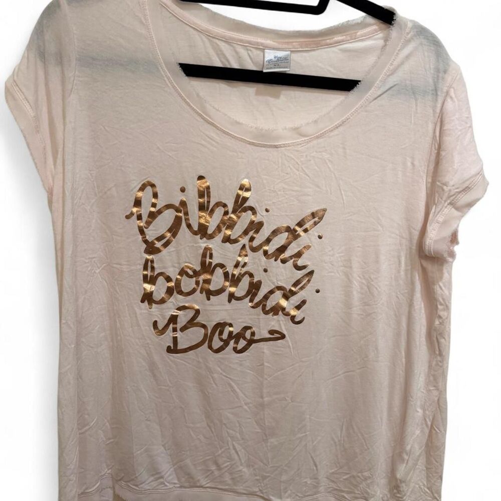 Disney Women's Cute Baby Pink Coquette Cinderella Fairy Godmother T-Shirt